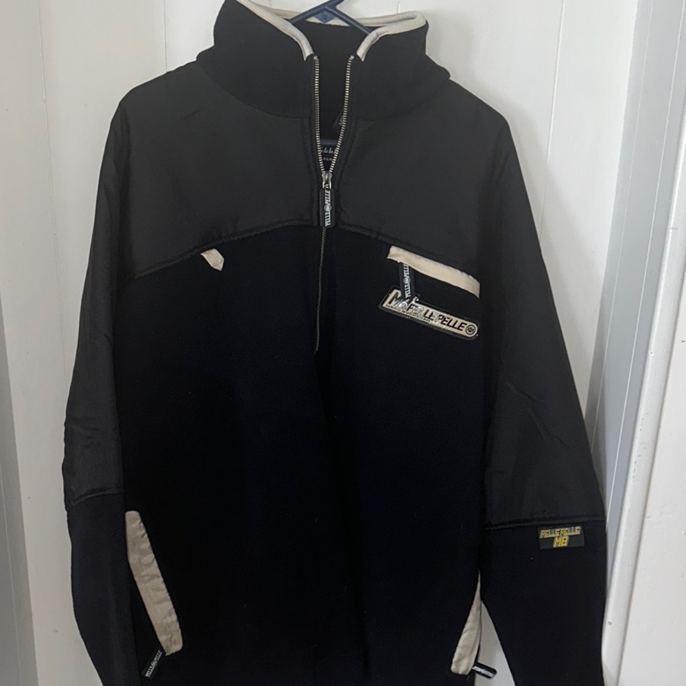 Pelle Pelle Black and Cream Jacket
